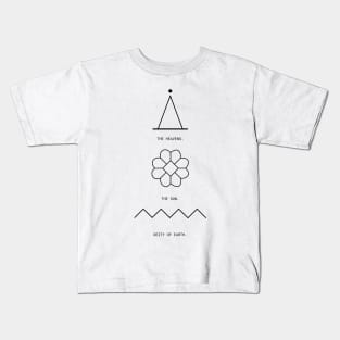 Tri-symbolism Kids T-Shirt